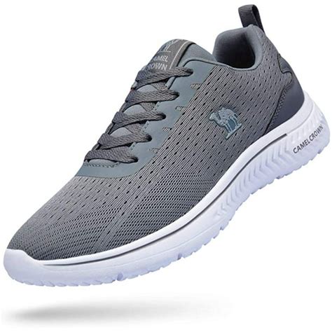 gray tennis shoes men's.